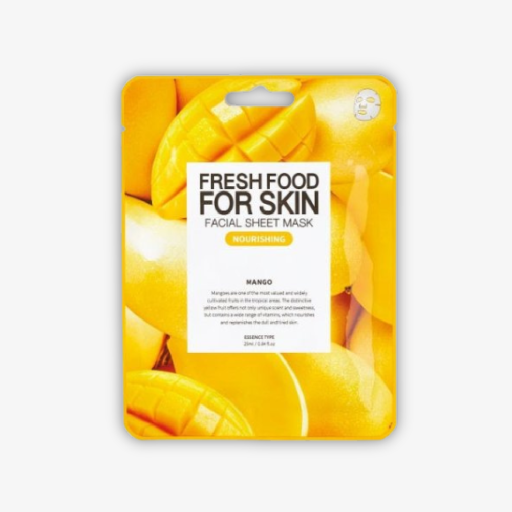 Fresh Food For Skin Facial Sheet Mask Mango