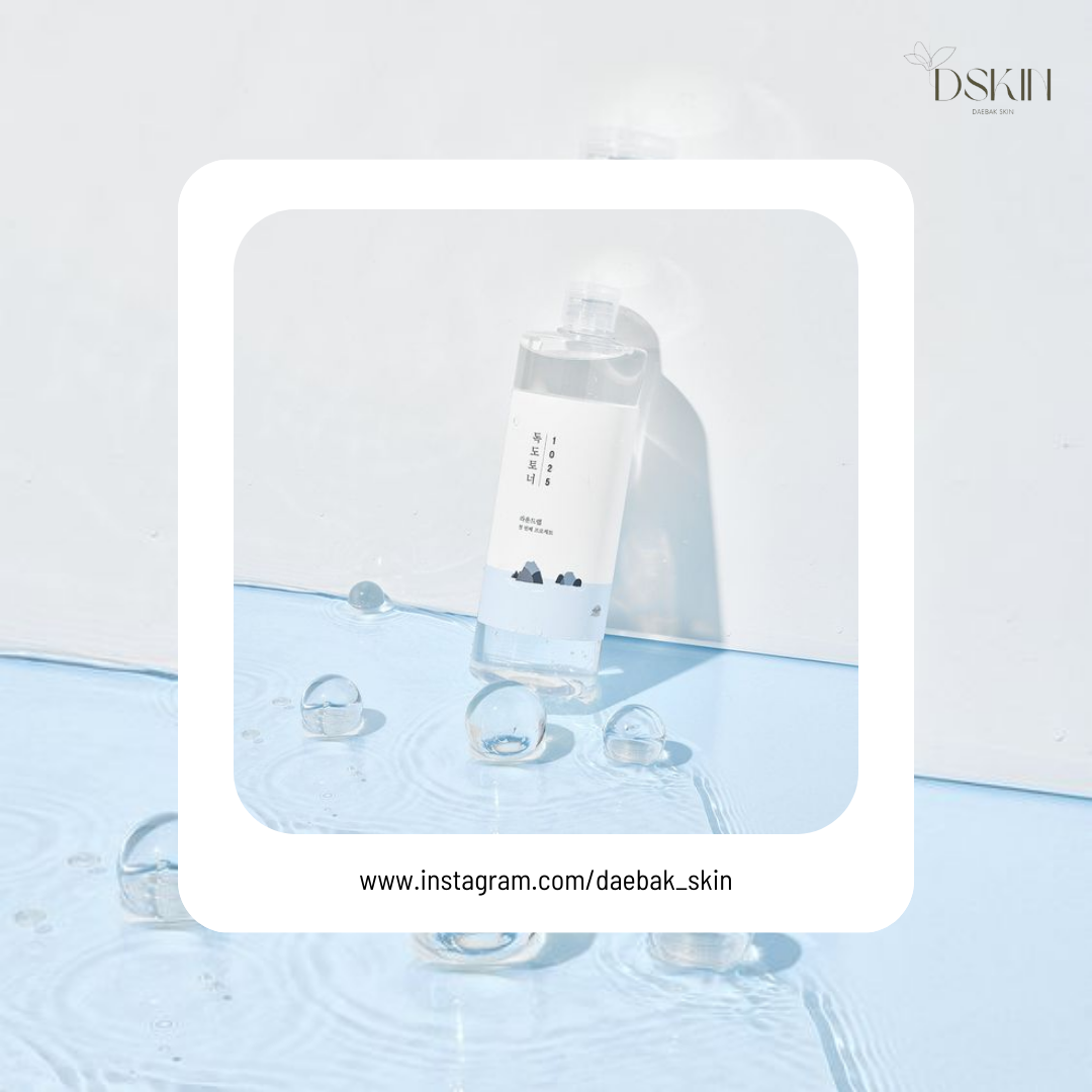Round Lab 1025 Dokdo Toner 100ml for Daily Hydrating and Soothing Skin