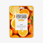 Fresh Food For Skin Facial Sheet Mask Orange