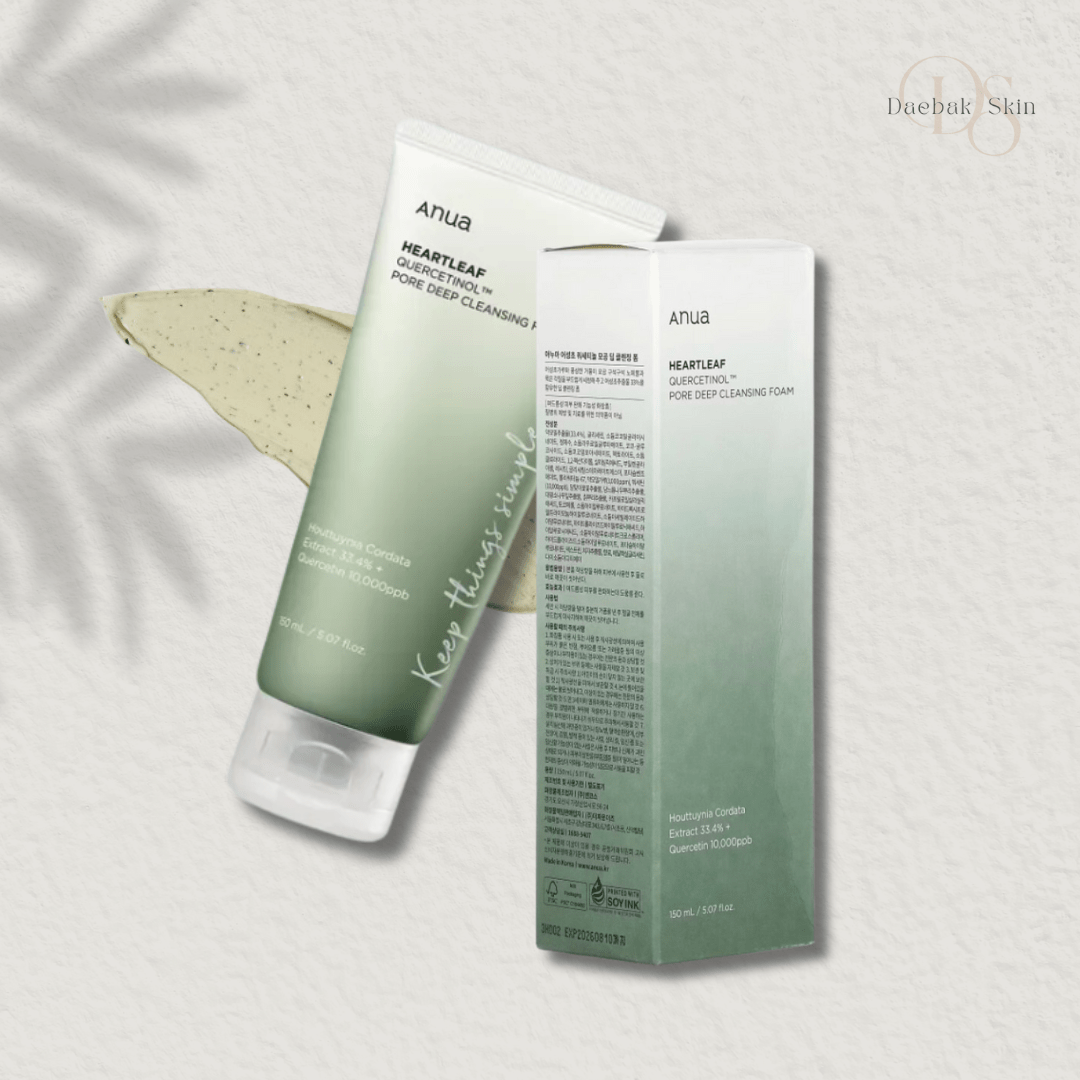 Heartleaf Quercetinol Pore Deep Cleansing Foam 150ml for Clear Skin