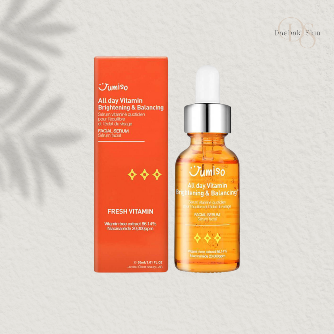 Jumiso All Day Balancing Facial Serum 30ml for Hydration and Skin Care